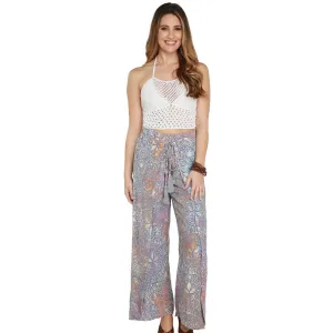 Printed Flowing Farrah Pant (Travida)