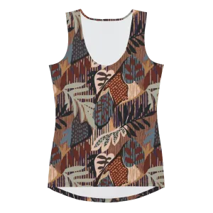 Printed Tank Top_Dark Autumn