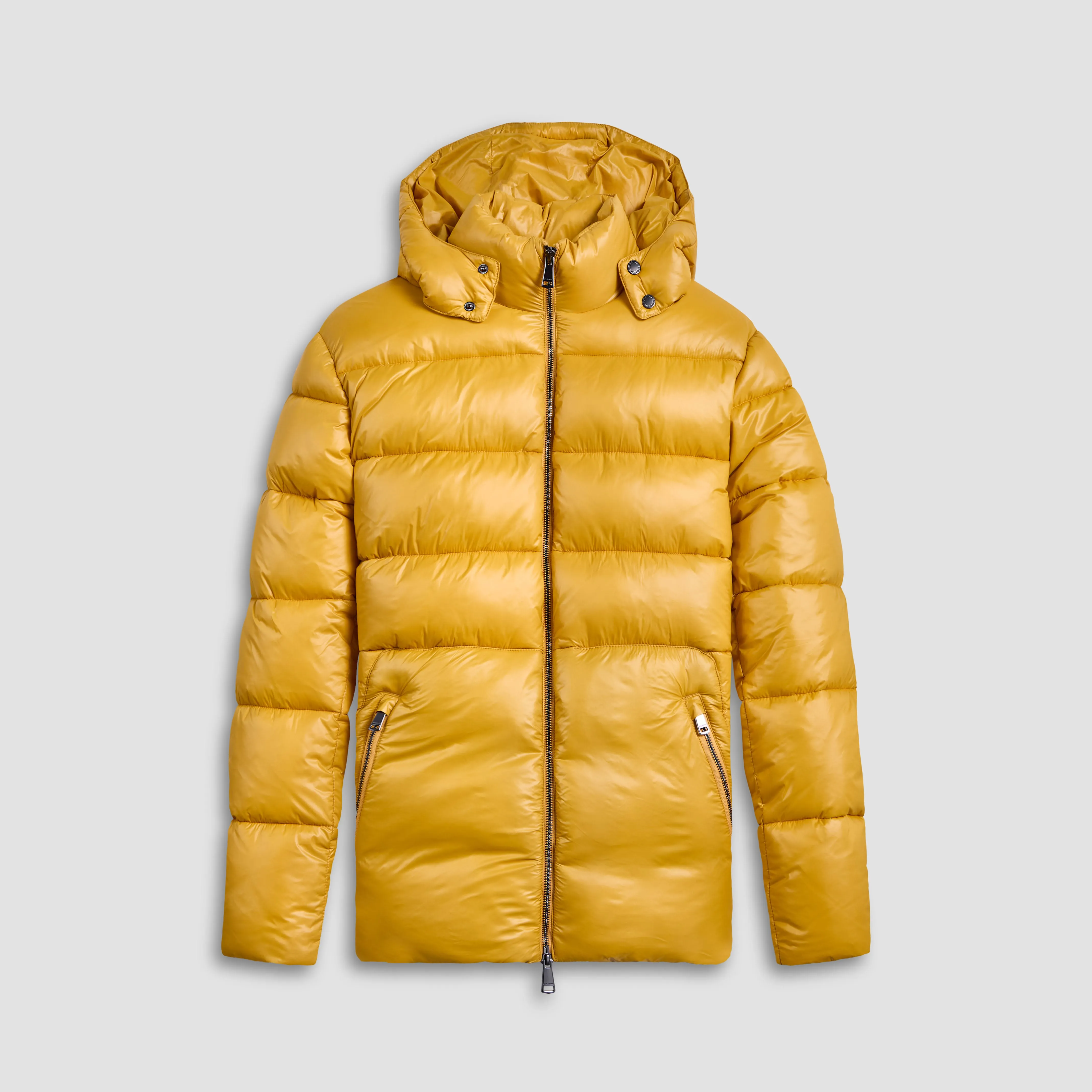 Puffer Anorak Jacket with Detachable Hood