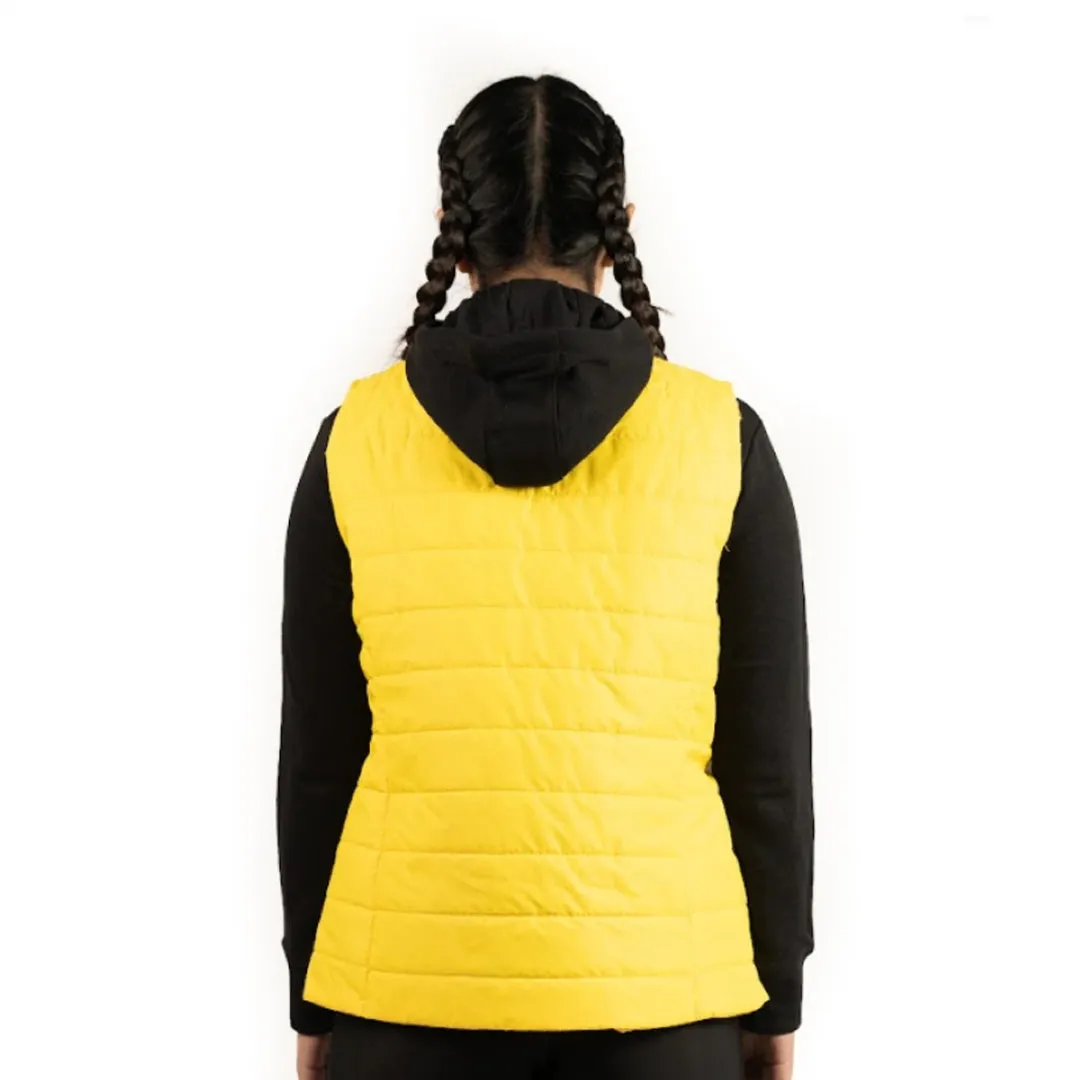 Puffer Jacket Vest (Yellow)