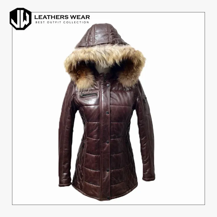 Puffer Jacket with Hood
