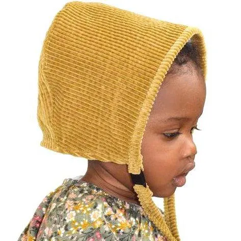 Puffin Gear Corduroy Fall Bonnet - Rose
