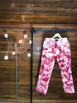 "1 of 1" Red Dyed Corduroy Pants (30x30)