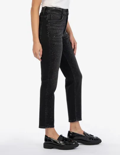 Rachael Black Rhinestone Jeans