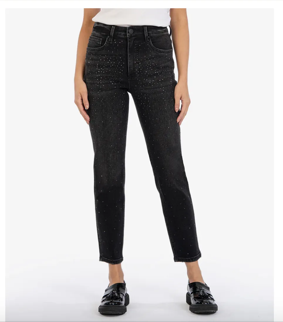 Rachael Black Rhinestone Jeans