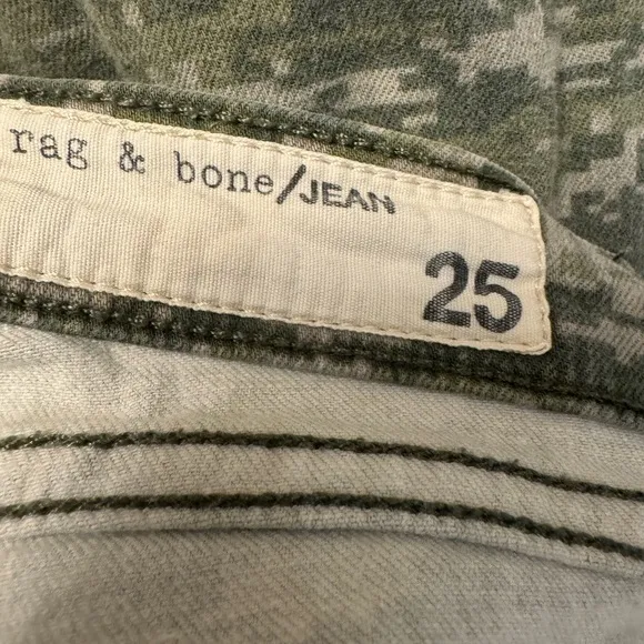 Rag &amp; Bone Skinny Jean, Digital Camo