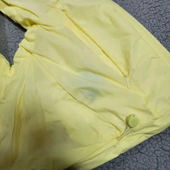 RAINS Loop Vest Puffer Womens Small Waterproof Windproof Gorpcore Yellow Straw