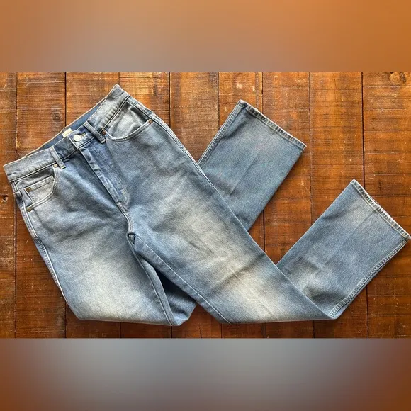 Rebecca Taylor La Vie High Rise Straight Leg Jeans 27