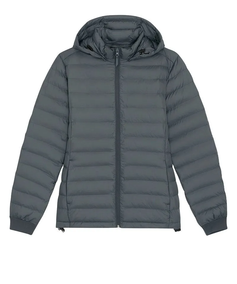 Recycled Polyester Puffer Jacket: Womens