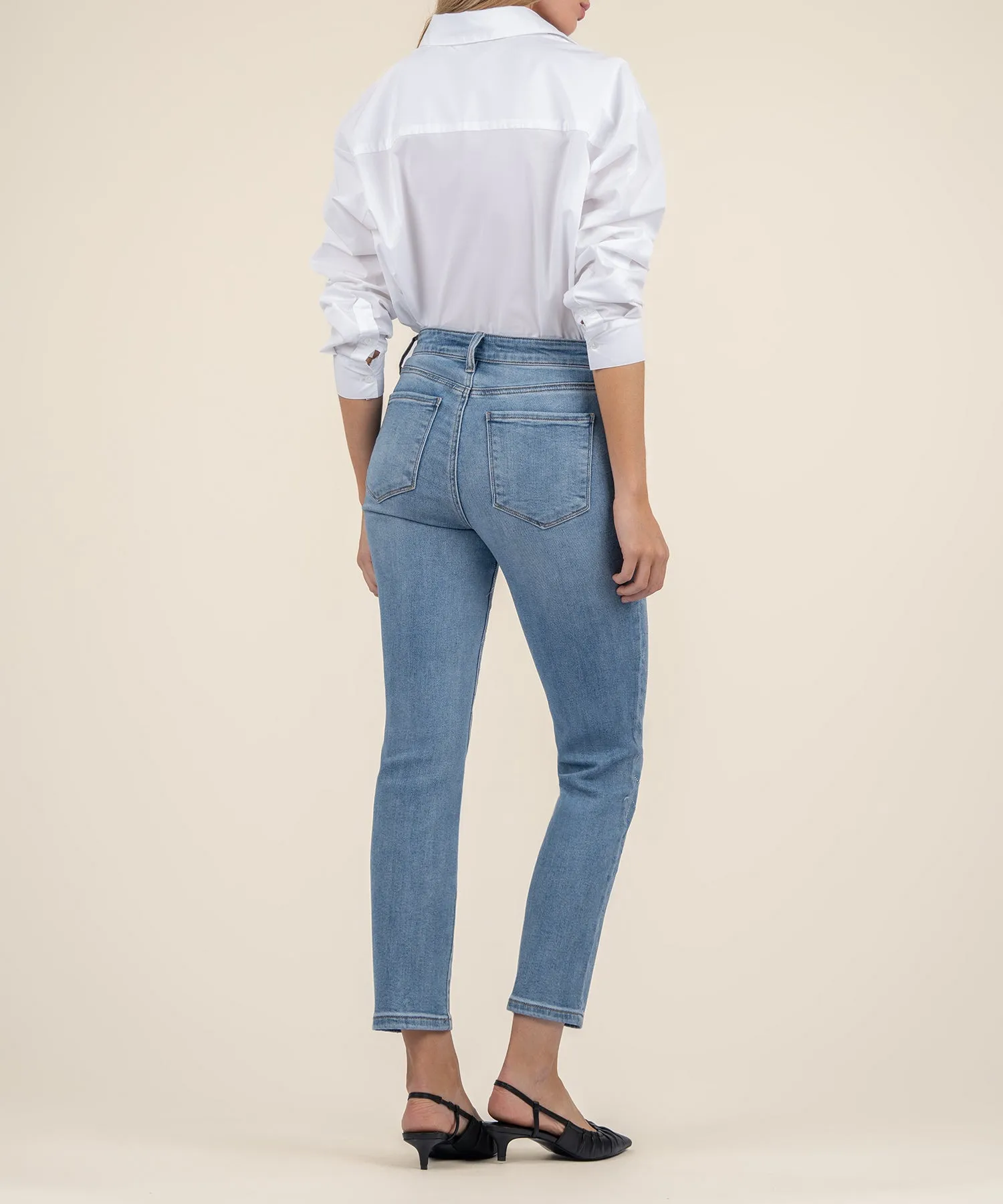 Reese High Rise Ankle Straight Leg - FINAL SALE