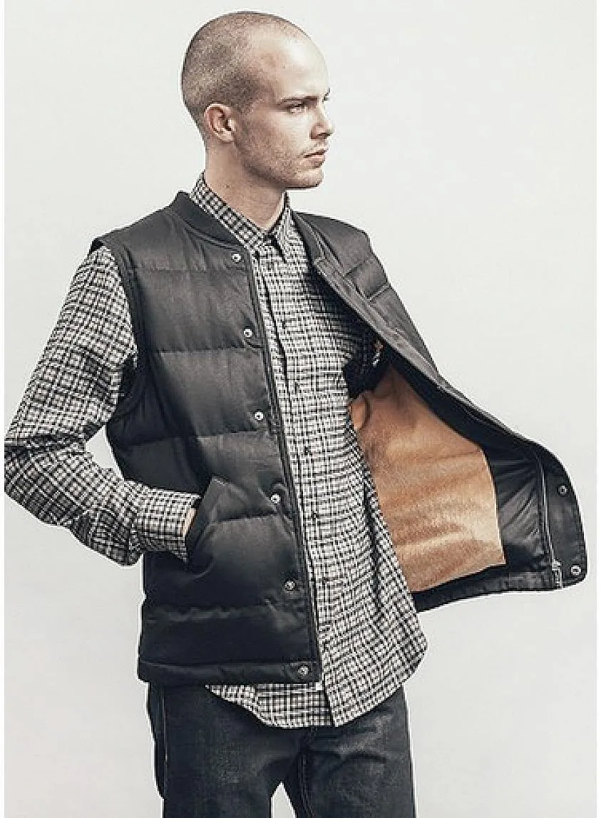 Reggie Vest Charcoal