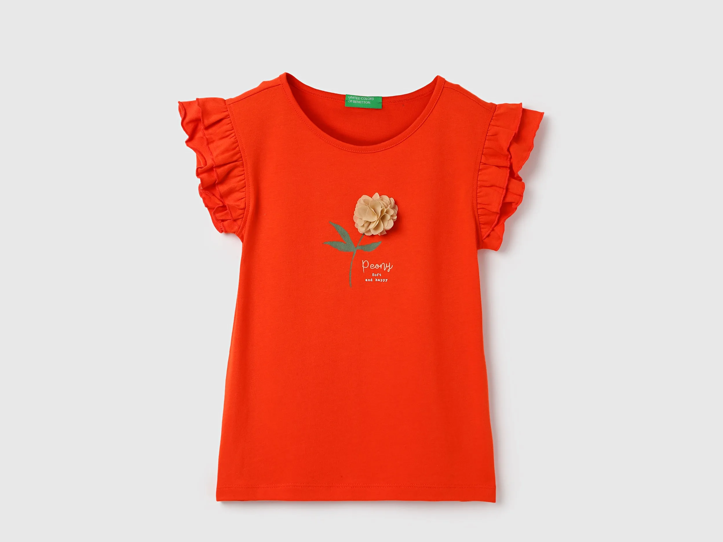 Regular Fit Round Neck Printed Tops