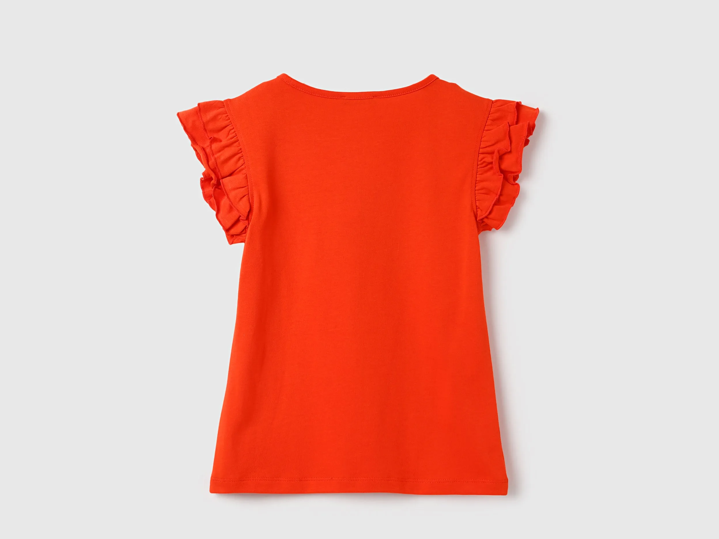 Regular Fit Round Neck Printed Tops