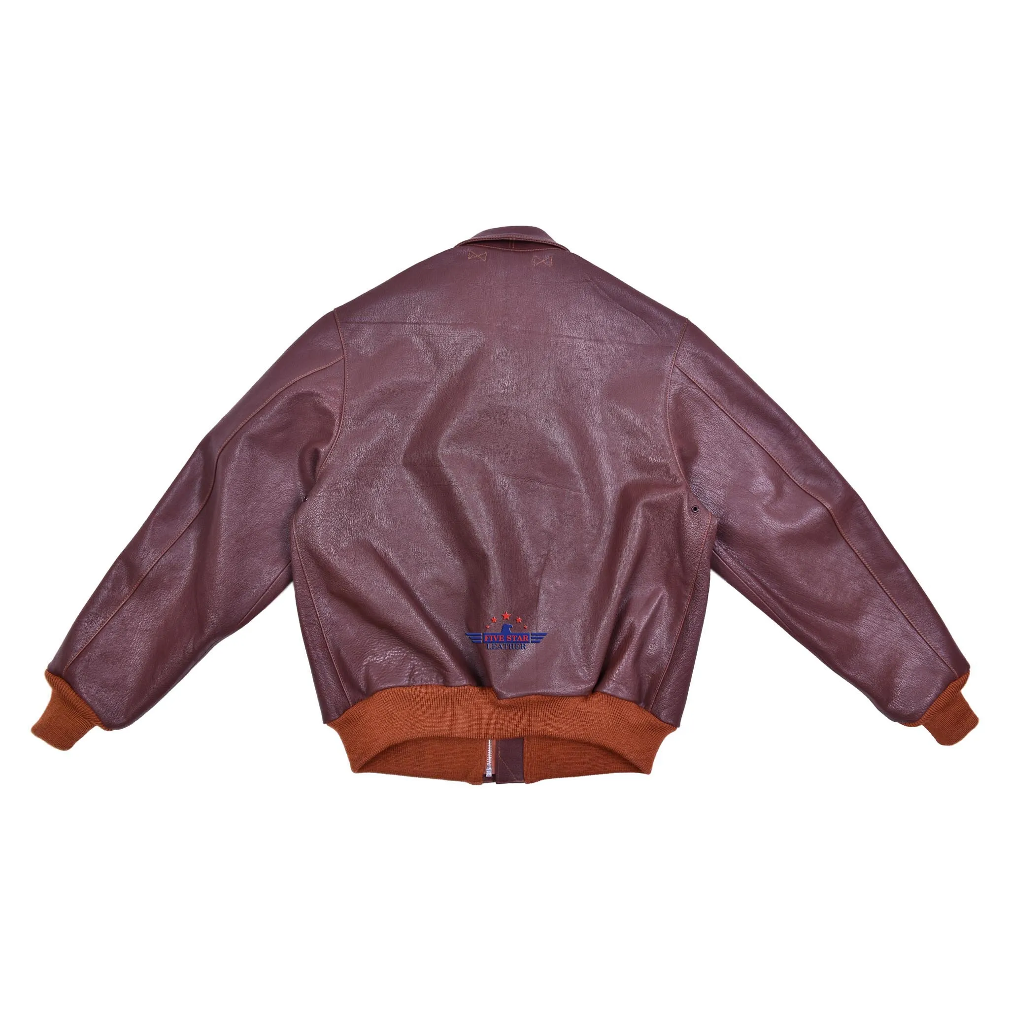 Repro A2 J. A. Dubow Mfg Co Contract 27798 Order No W535ac 27798 Leather Flight Jacket