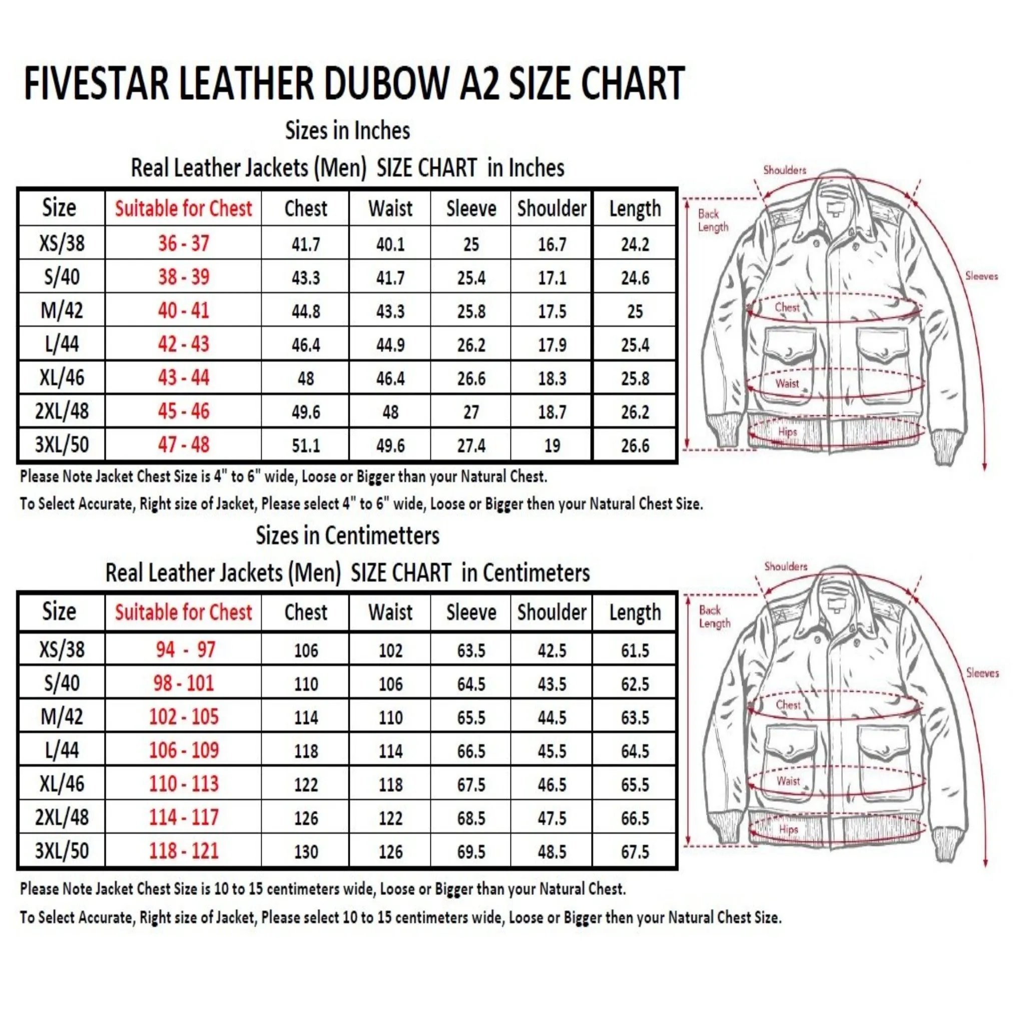 Repro A2 J. A. Dubow Mfg Co Contract 27798 Order No W535ac 27798 Leather Flight Jacket