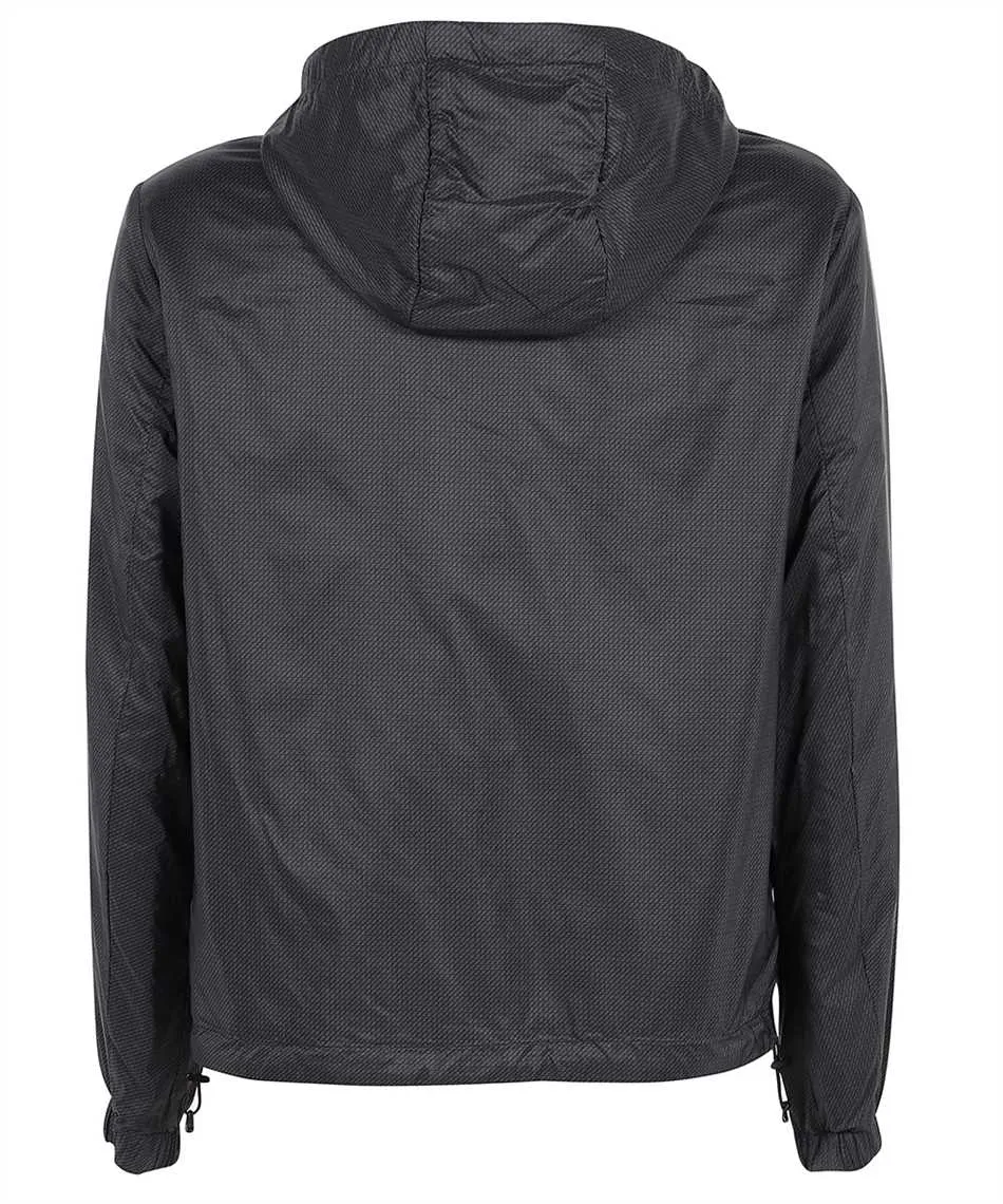 Reversible hooded windbreaker