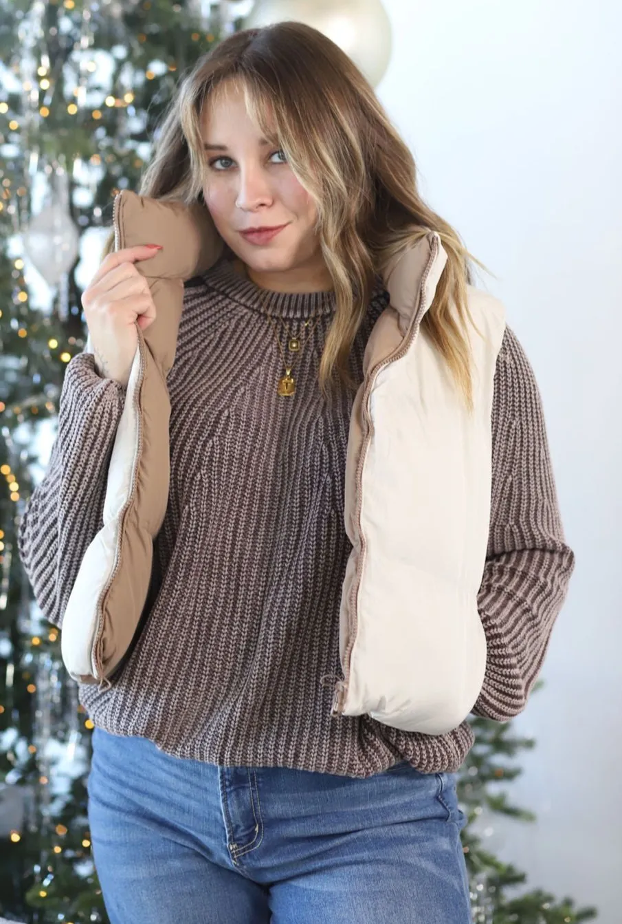 Reversible Puffer Vest