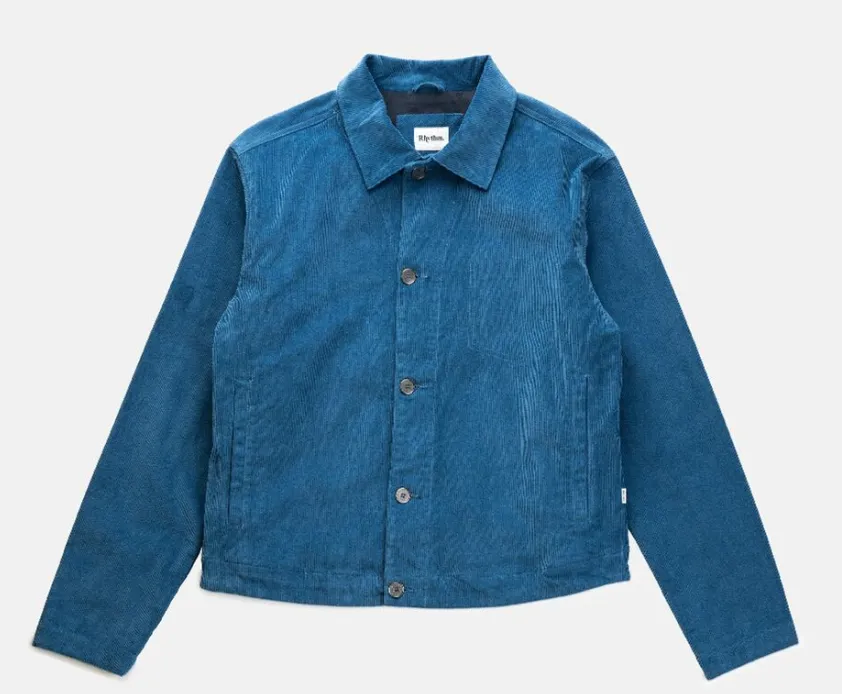 RHYTHM CORDUROY BASIC TRUCKER - SLATE