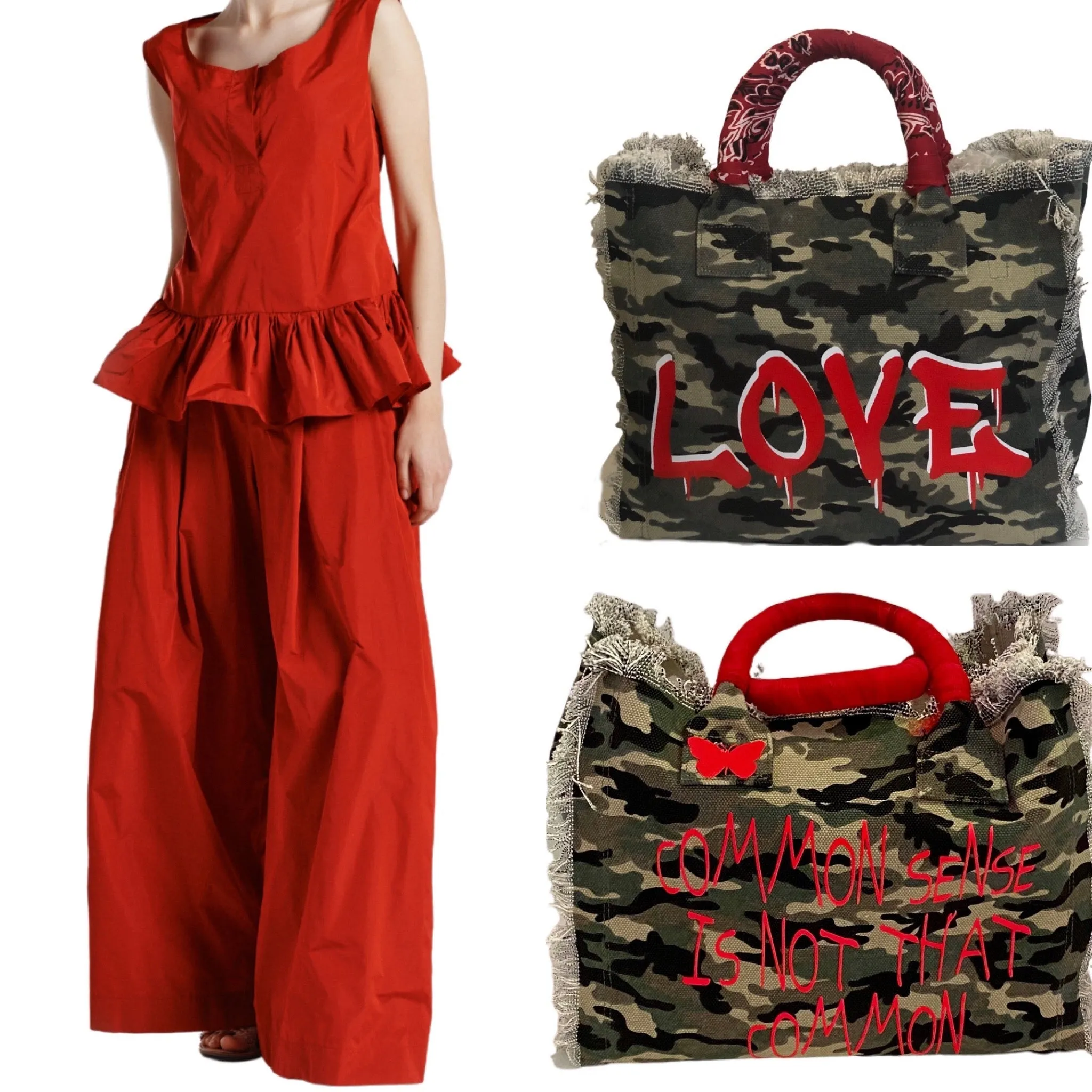 Rosana And Ariana 2pc Pant Set - Igor Dobranic