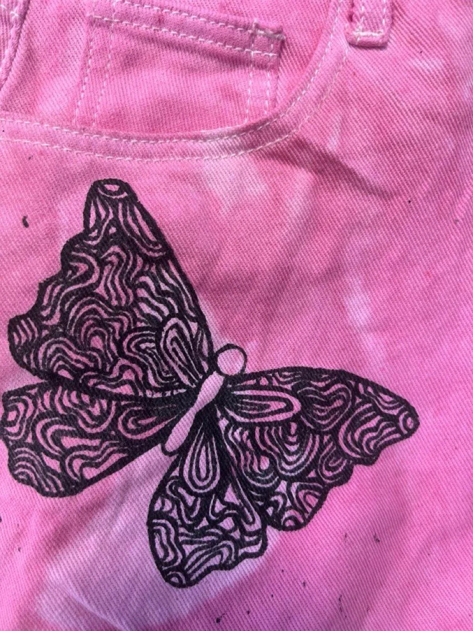 Rose Butta Short Overalls