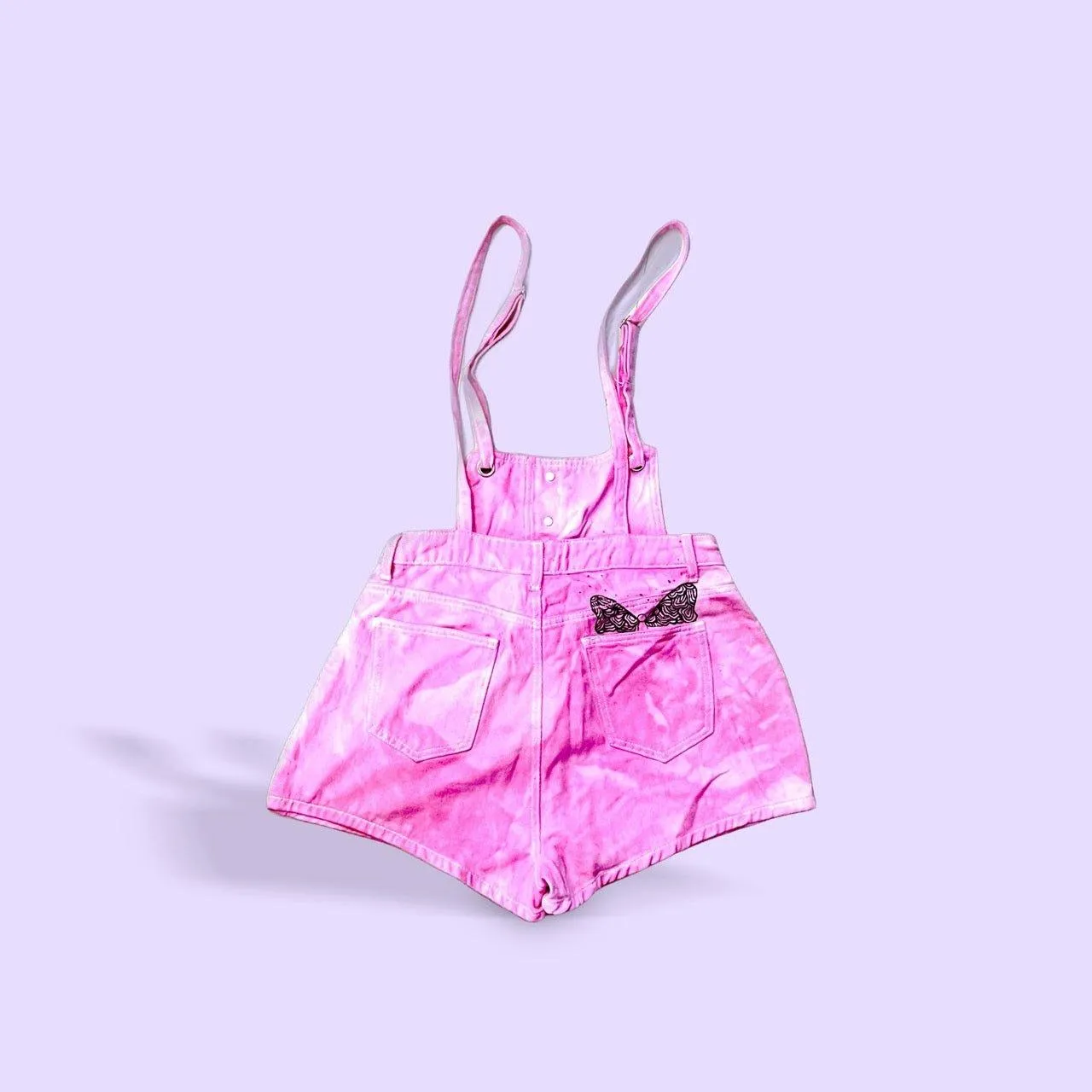 Rose Butta Short Overalls