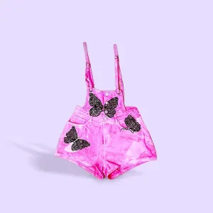 Rose Butta Short Overalls