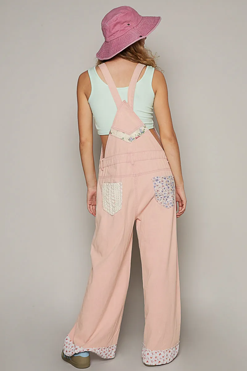 Rose Patch Overalls - SM