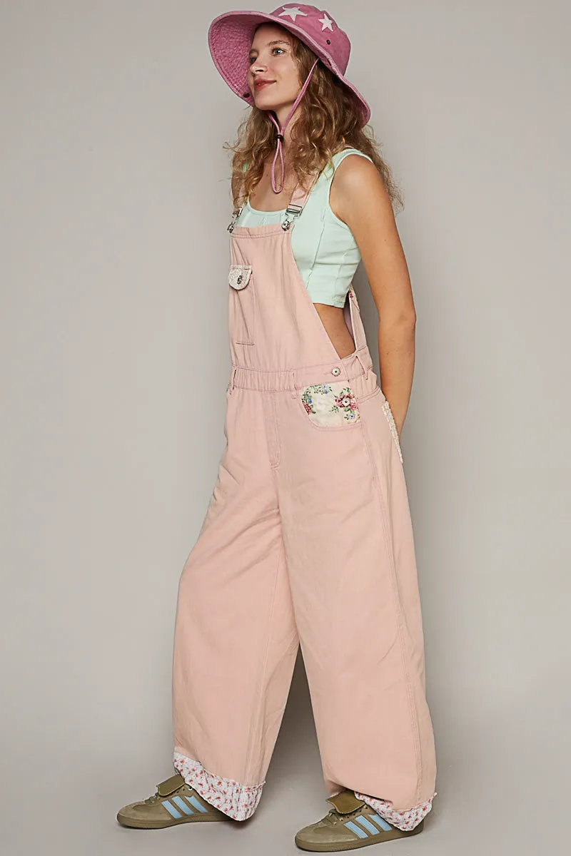 Rose Patch Overalls - SM