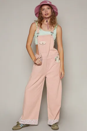 Rose Patch Overalls - SM