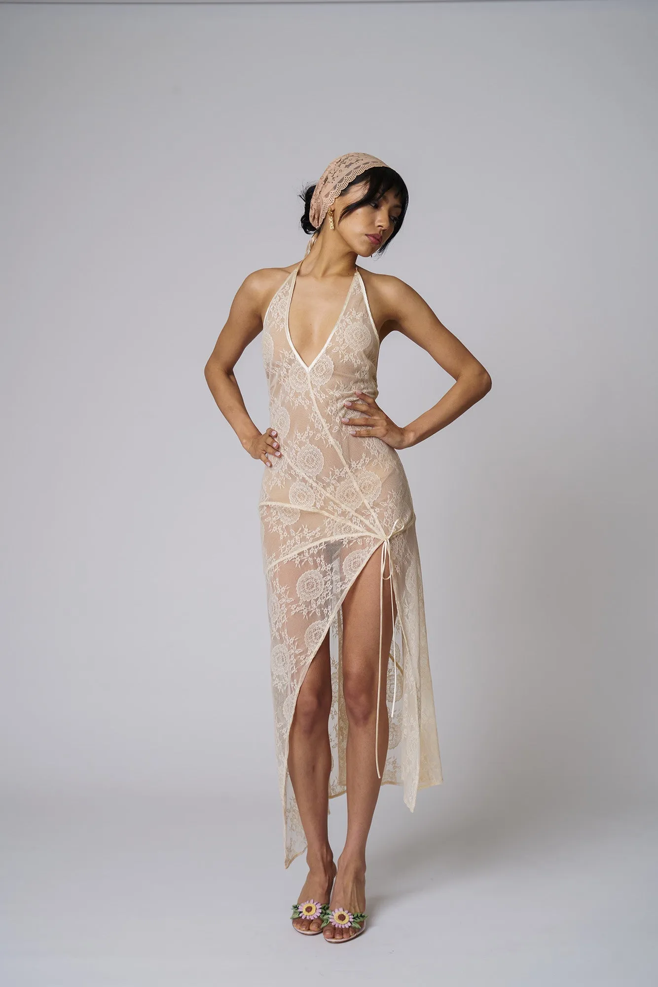 ROSSALI DRESS - COTTON CANDY LACE
