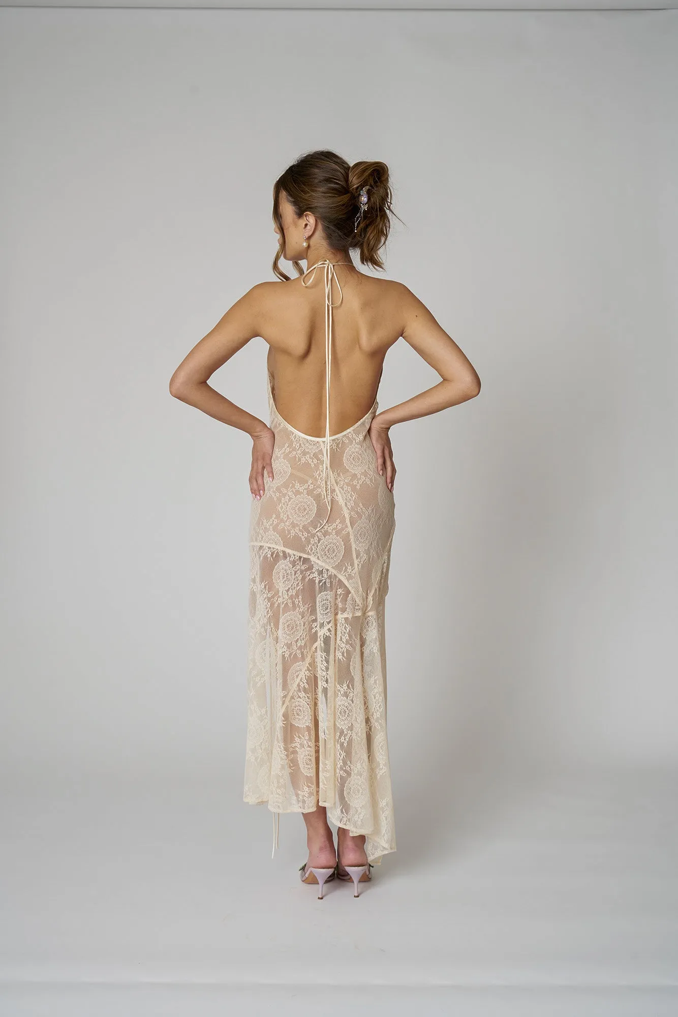 ROSSALI DRESS - COTTON CANDY LACE