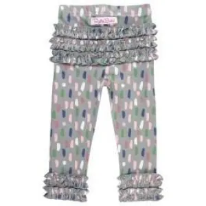 Rufflebutts Brushed Confetti Ruffle Leggings