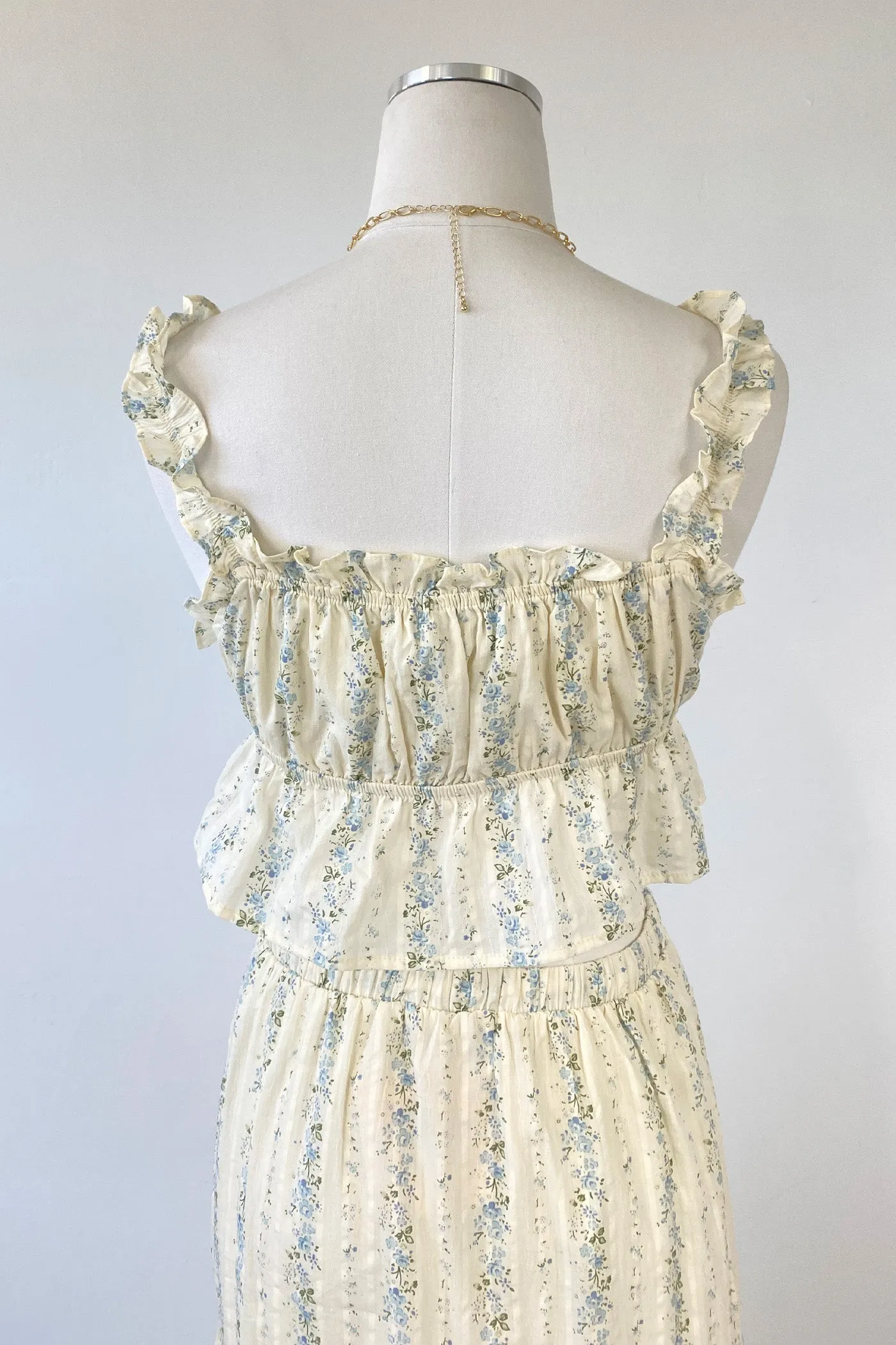 Ruffled Babydoll Top