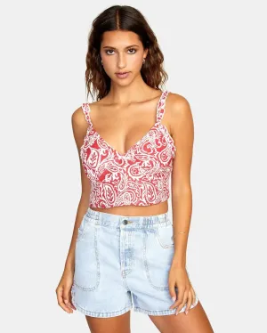 Rvca Sweetheart Tank Top Final Sale