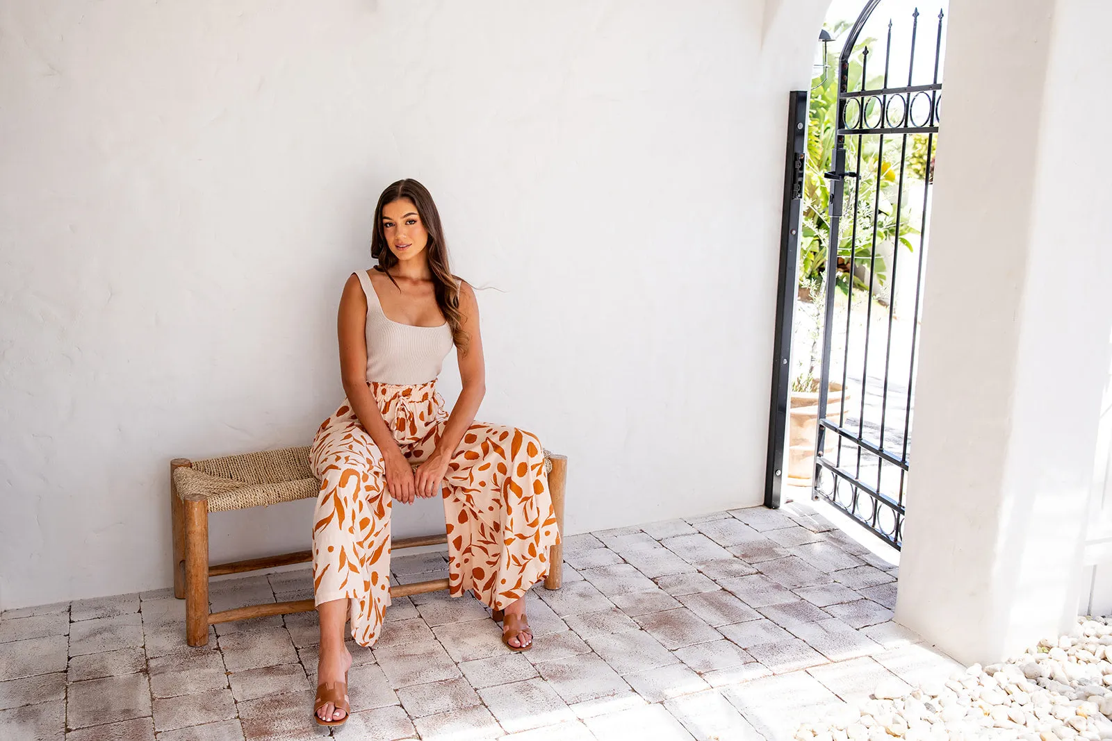 Sadie Wide Leg Pants - CBR