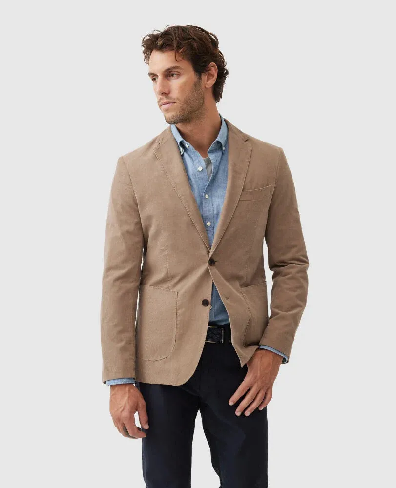 Saint Bathans Sports Fit Jacket - Tan