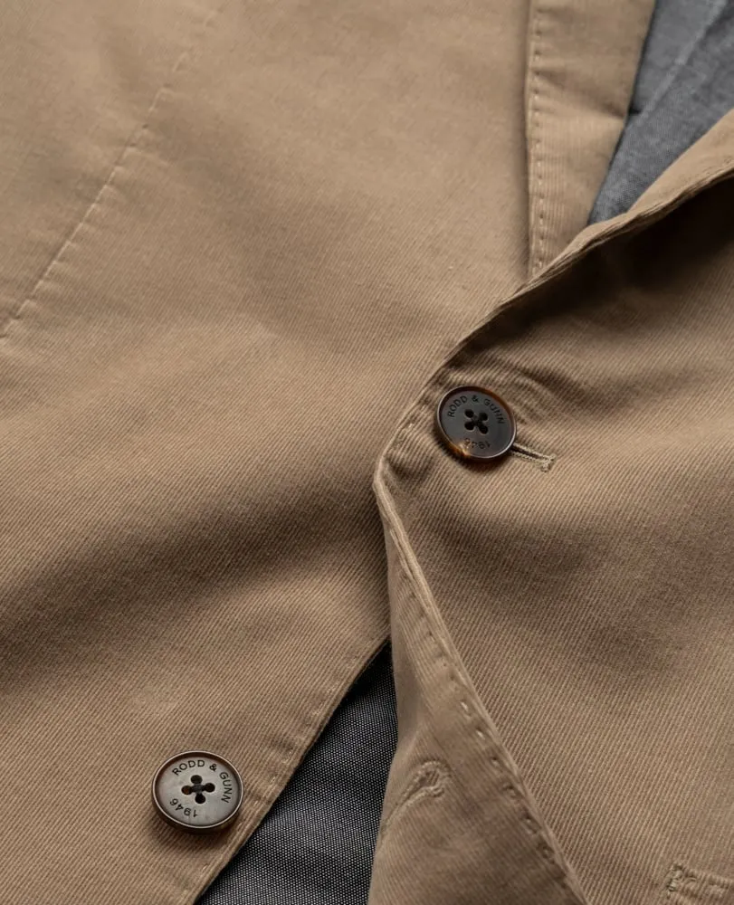Saint Bathans Sports Fit Jacket - Tan