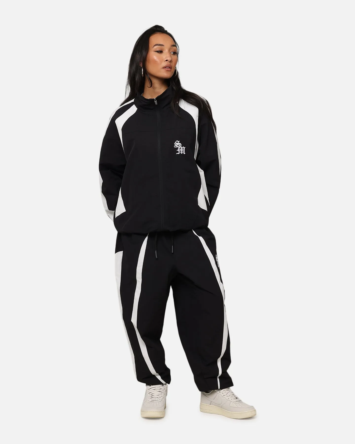 Saint Morta Oblivion Windbreaker Jacket Black/White
