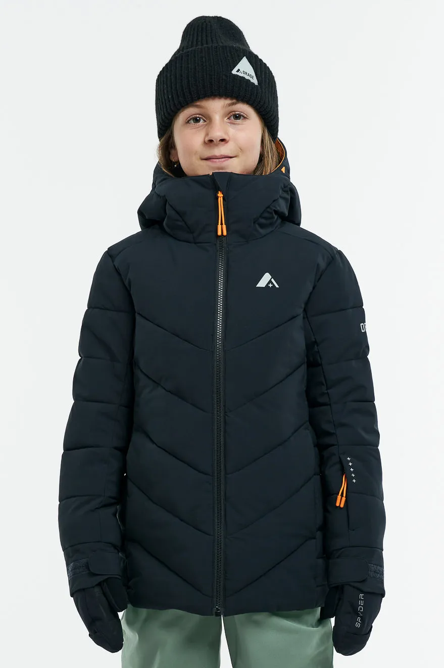 SAMPLE -Riya JR Synthetic Down Jacket-Black