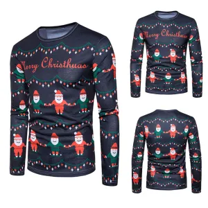 Santa's merry Christmas shirt