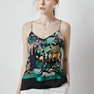 Satin Printed Top