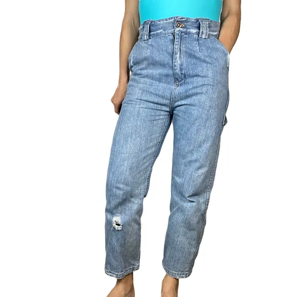 Sea New York Wide Leg Baggy Carpenter 90s Y2K Jeans Size 2