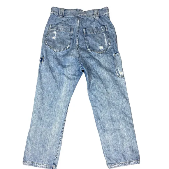 Sea New York Wide Leg Baggy Carpenter 90s Y2K Jeans Size 2