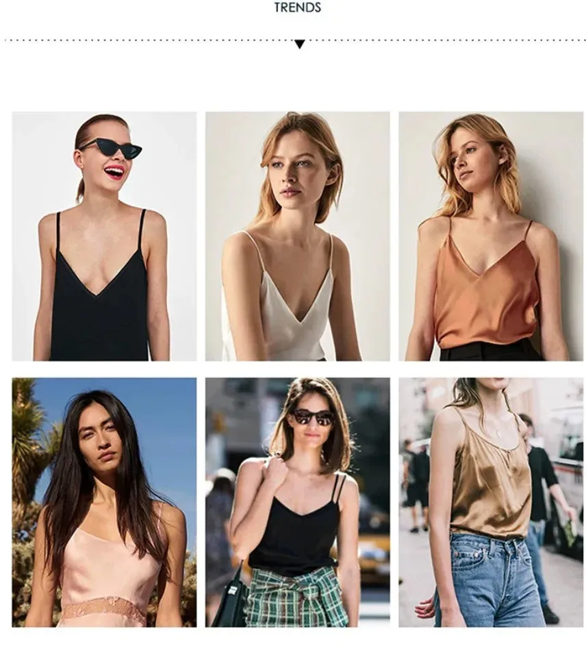 Sexy Strap Halter V-Neck Basic Tube Tank Tops