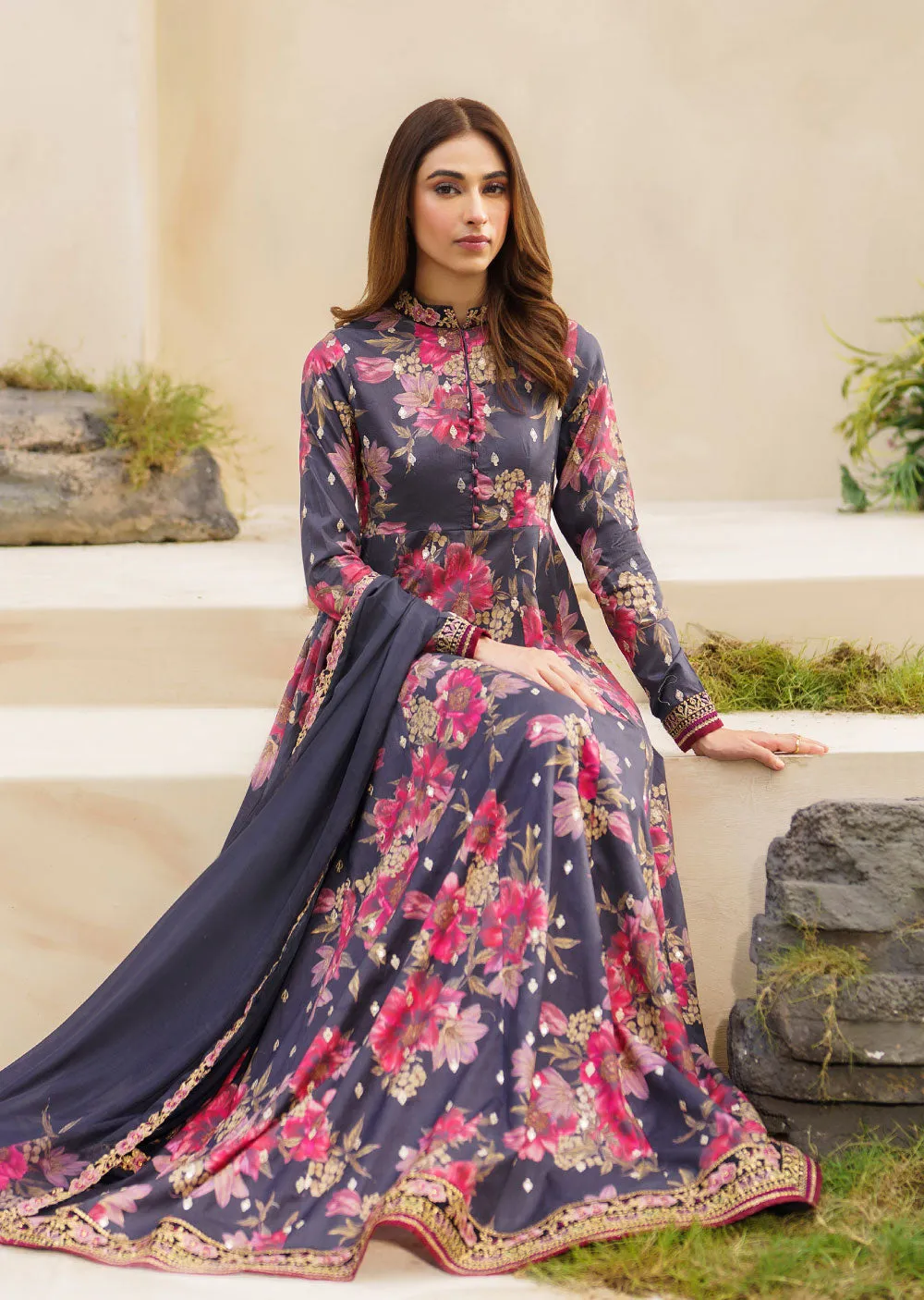 SFL-12 - Unstitched - Festive Lawn Collection by Iznik 2024