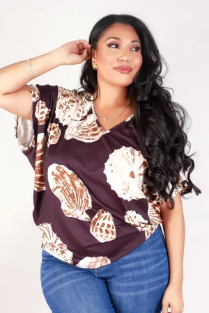 SHELL DOLMAN TOP