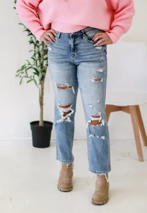 She's the One Mica Straight Leg Jeans