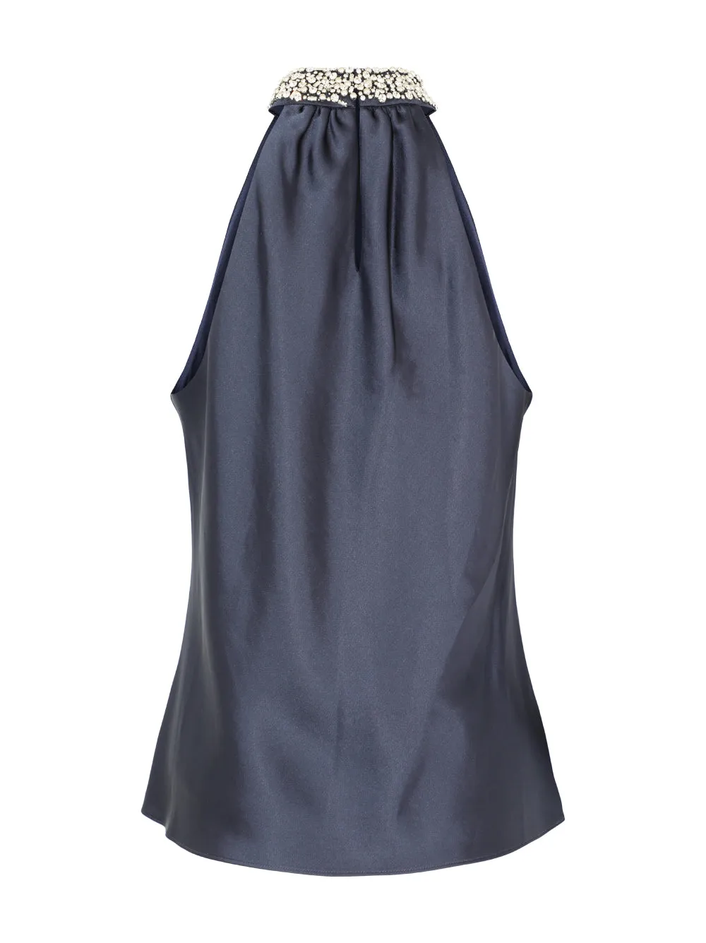 Simkhai Navi Sleeveless Top in Midnight