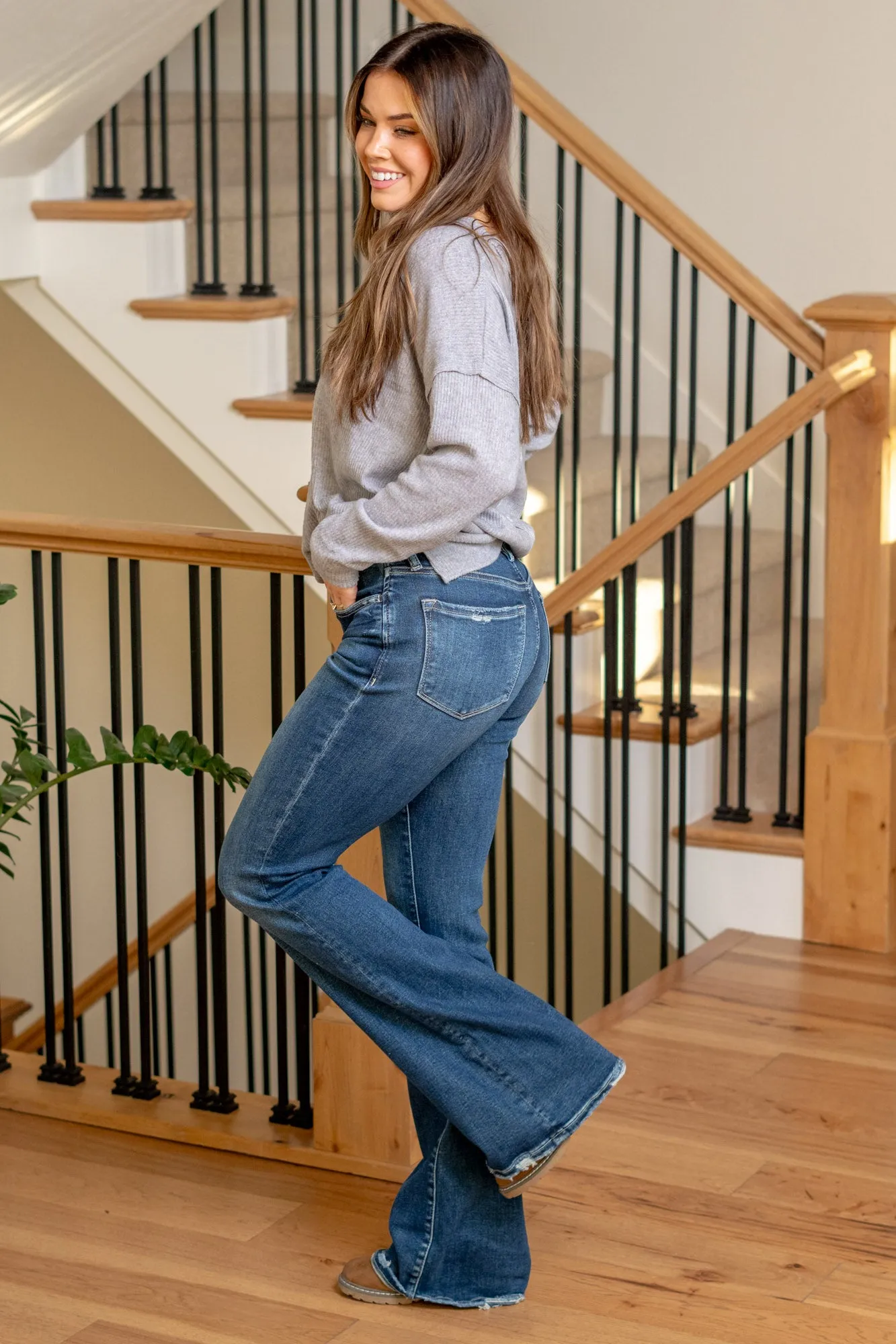 Sing Street High Rise Flare Regular & Plus Sizes