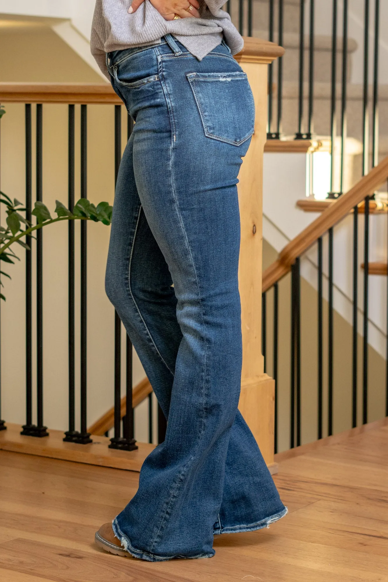 Sing Street High Rise Flare Regular & Plus Sizes